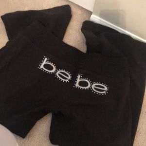 Bebe black sweatpants